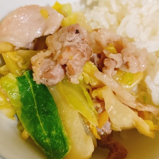 アレルギー対応【小麦大豆なし】簡単！豚バラキャベツ